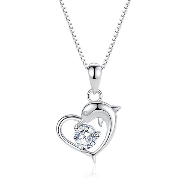 Silver  Dolphin Pendant