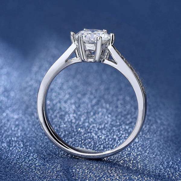 Women's Rings Real Gold Diamond Wedding Ring Jewelry null