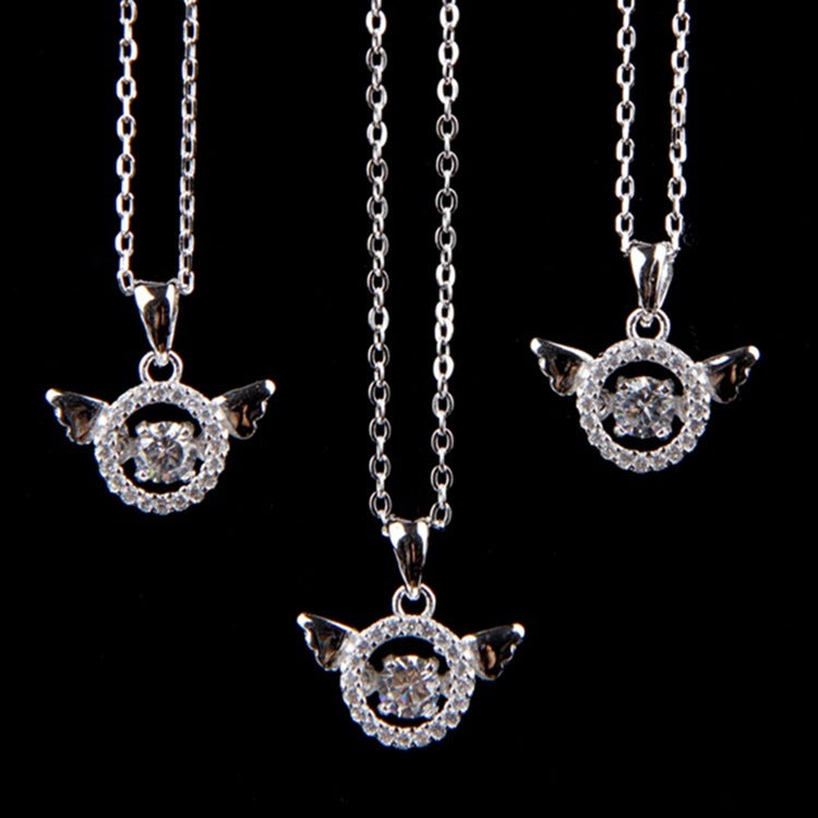 925 silver simple all-match necklace null
