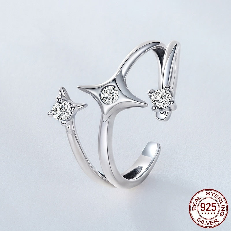 Original  Silver Star Open Ring