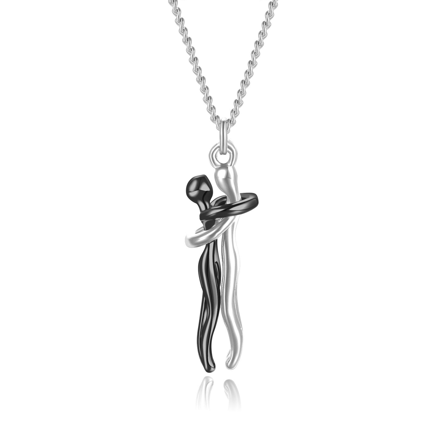 Silver Villain Hug Necklace