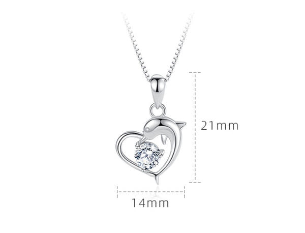 Silver  Dolphin Pendant