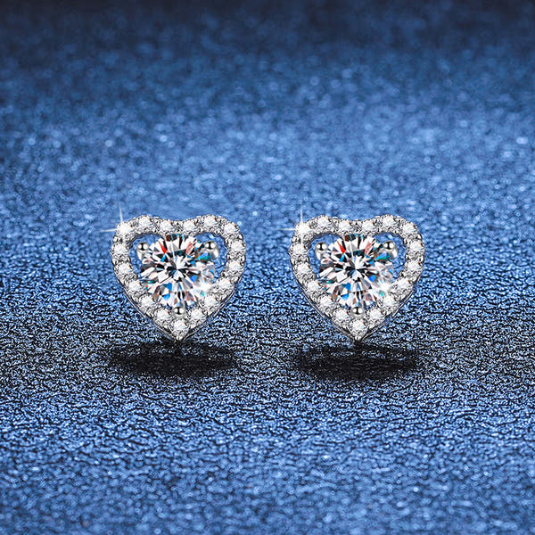 Silver Ear Stud Pendant Suit