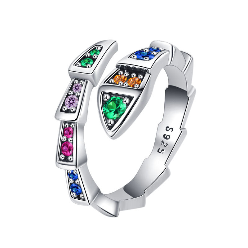 Silve Snake Fashion Ring