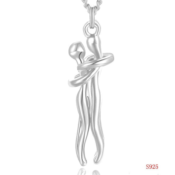 Silver Villain Hug Necklace