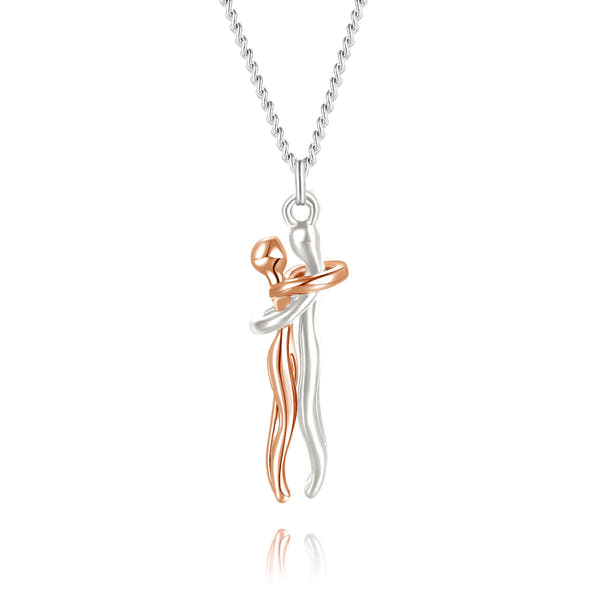 Silver Villain Hug Necklace