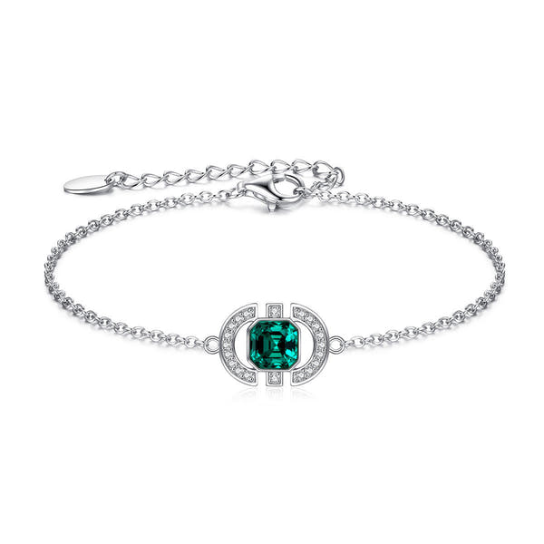 NecklaceSilver Square Jewelry Set