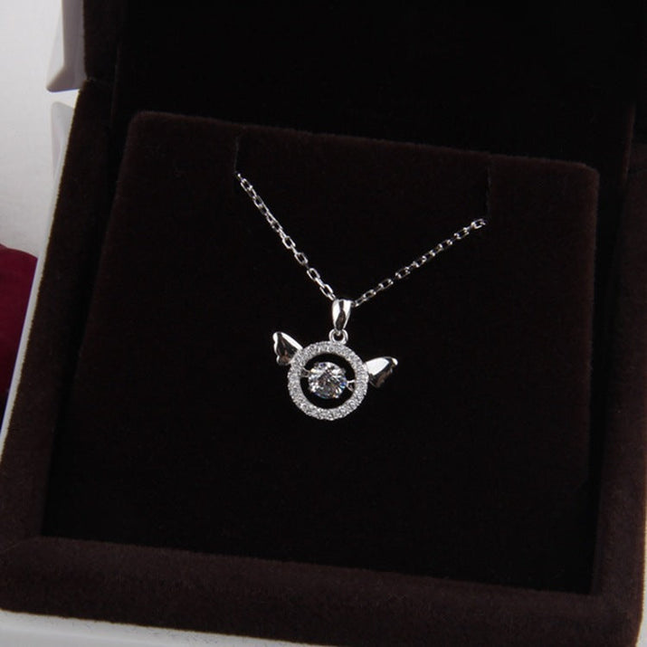 925 silver simple all-match necklace null