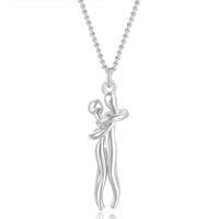 Silver Villain Hug Necklace