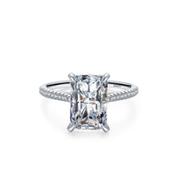 Silver Simulation Diamond Ring