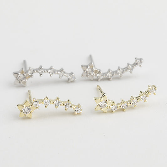 Silver Stud Earrings