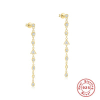 Silver Elegant Style Earrings